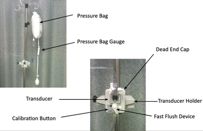 measuring central venous pressure